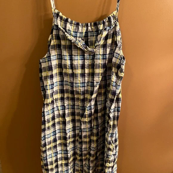 Excellent used condition Vintage Kelly’s Kids plaid dress size XL - Picture 7 of 8